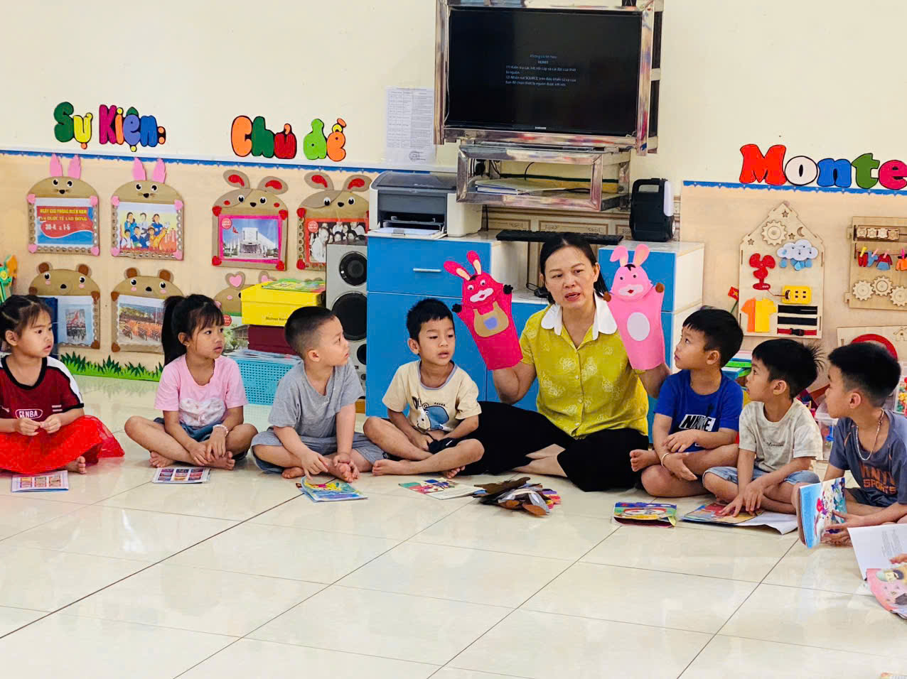 Rèn luyện thói quen đọc sách cho trẻ mẫu giáo 4-5 tuổi
