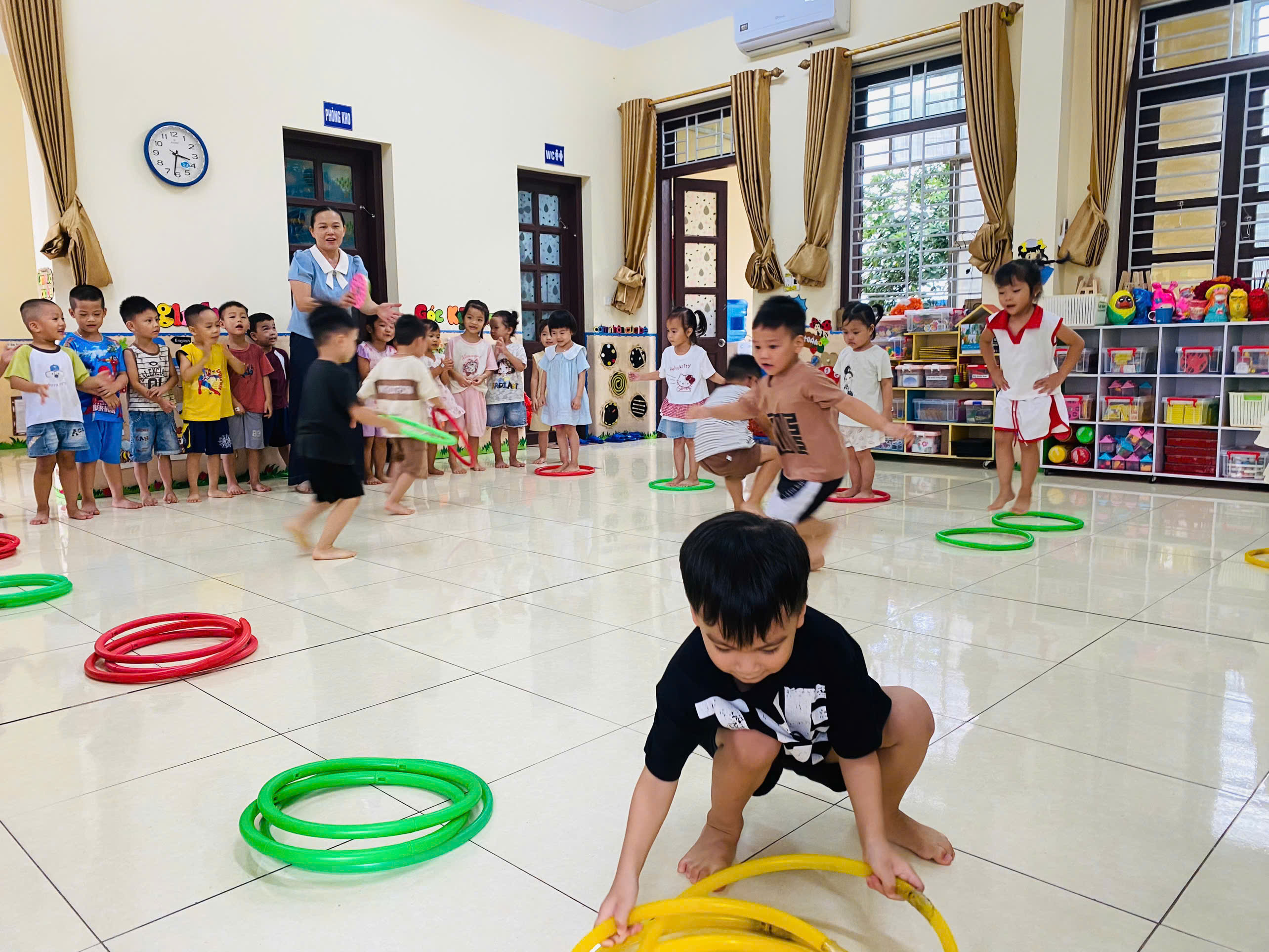 Trường Mầm non Nghĩa Minh – “Mỗi trò chơi – Một bài học hay”- Lớp 4 tuổi A