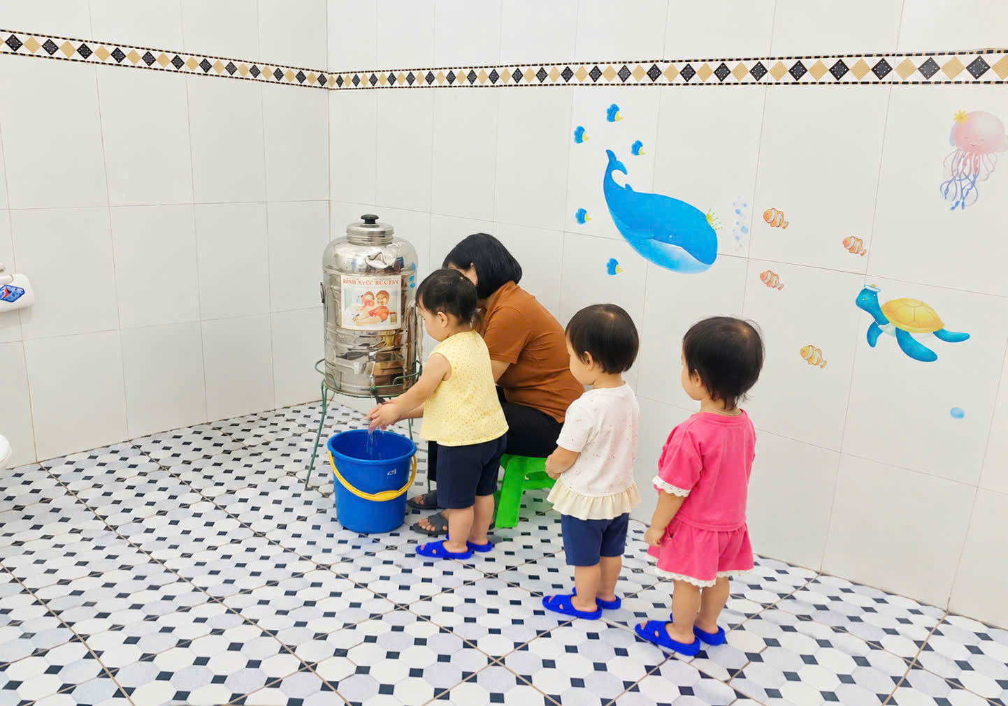 Trường Mầm non Đồng Thịnh B – Phòng bệnh theo mùa cho trẻ 18-24 tháng