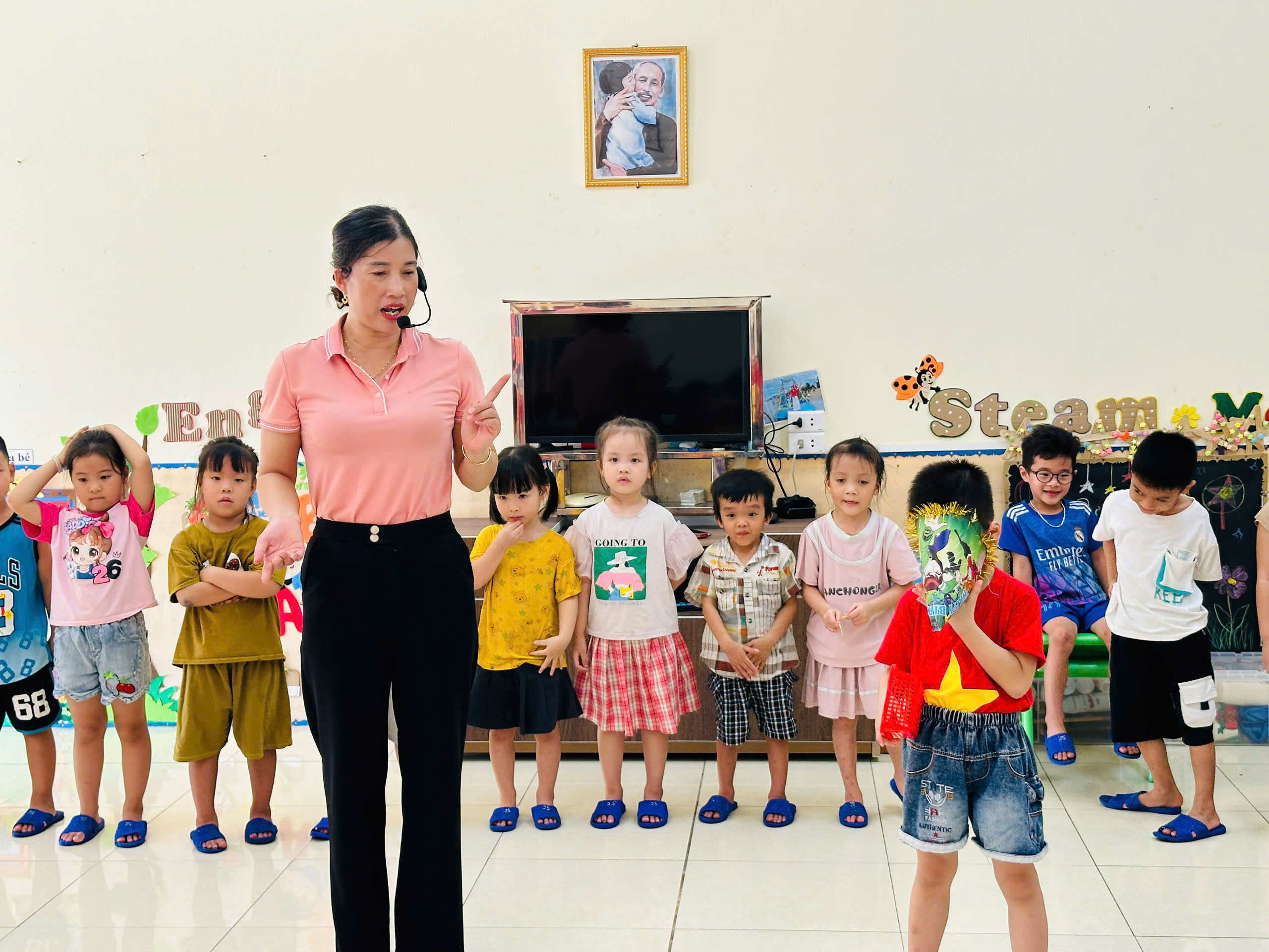 VẬN ĐỘNG MỖI NGÀY – CHẮP CÁNH CHO BÉ KHỎE MẠNH VÀ PHÁT TRIỂN TOÀN DIỆN