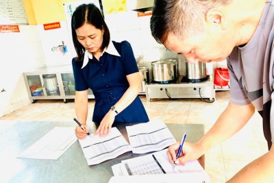 TRƯỜNG MẦM NON ĐỒNG THỊNH B CHÚ TRỌNG CÔNG TÁC CHĂM SÓC, NUÔI DƯỠNG – BẢO ĐẢM AN TOÀN VÀ SỨC KHỎE CHO TRẺ
