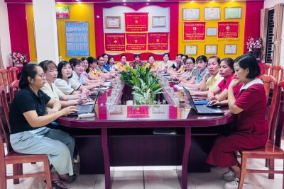 Trường Mầm non Nghĩa Minh, xã Đồng Thịnh – Tham gia hội nghị trực tuyến toàn quốc nghiên cứu, học tập, quán triệt, tuyên truyền và triển khai thực hiện nghị quyết Hội nghị lần thứ ba Ban chấp hành trung ương Đảng khoá XIV