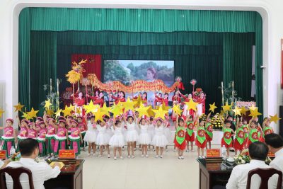 Trường Mầm non Nghĩa Minh tham gia chương trình văn nghệ chào mừng Hội nghị tổng kết năm học 2025 – 2026  của xã Đồng Thịnh
