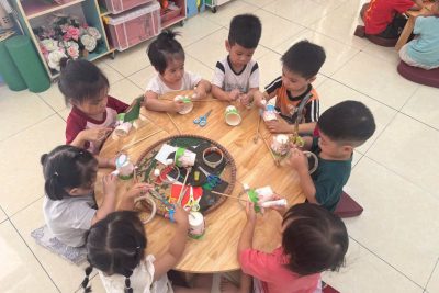 Trường Mầm non Đồng Thịnh B, xã Đồng Thịnh, tỉnh Ninh Bình- Tết Trung Thu tại lớp 3 Tuổi A3 – Nơi trăng rằm kết nối yêu thương