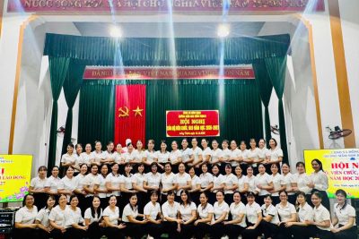 Trường Mầm non Đồng Thịnh B tổ chức Hội nghị Cán bộ, Viên chức, Người lao động năm học 2026-2027.
