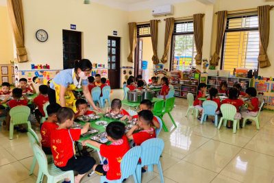 Lớp 4 tuổi A – Trường mầm non Nghĩa Minh xã Đồng Thịnh- Phòng chống dịch bệnh theo mùa