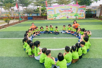 Trường Mầm non Nghĩa Minh xã Đồng Thịnh kỉ niệm ngày Quốc tế hạnh phúc 20/3