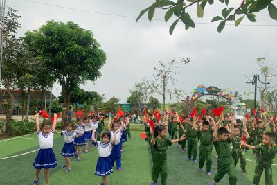 Thư viện ảnh lớp 5 tuổi B