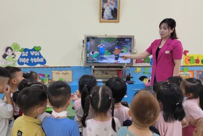Trường Mầm non Nghĩa Minh – Chủ động ứng phó với các hiện tượng thời tiết cực đoan