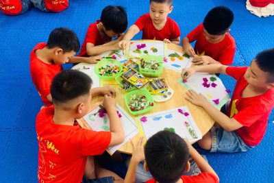 Lớp 5 tuổi B – Lễ hội sắc màu