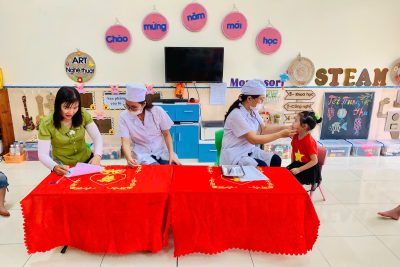 Trường Mầm non Nghĩa Minh – Thực hiện các hoạt động cải thiện dinh dưỡng trẻ em năm 2026