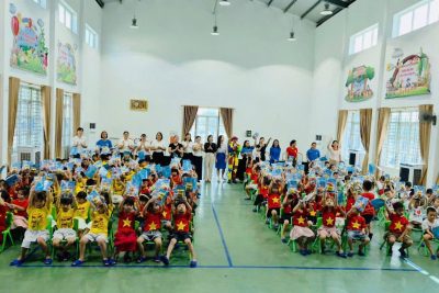 Trường Mầm non Đồng Thịnh B sôi nổi hoạt động giao lưu Tiếng Anh cùng Trung tâm Anh ngữ OCEAN EDU