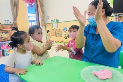 Trường Mầm non Đồng Thịnh B – Phòng bệnh theo mùa cho trẻ 18-24 tháng